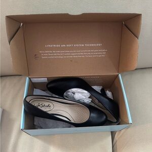 Life Stride Women's Black heels